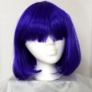 Purple bob wig cosplay Halloween party